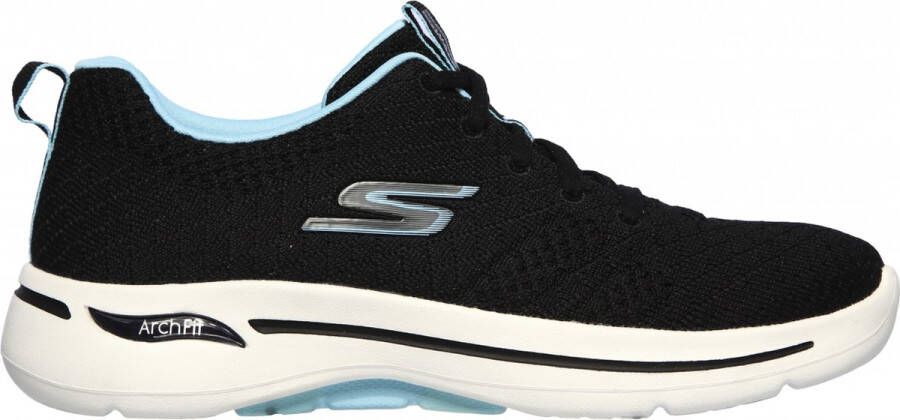 Skechers GO Walk Arch FIT Sneaker Zwart Dames