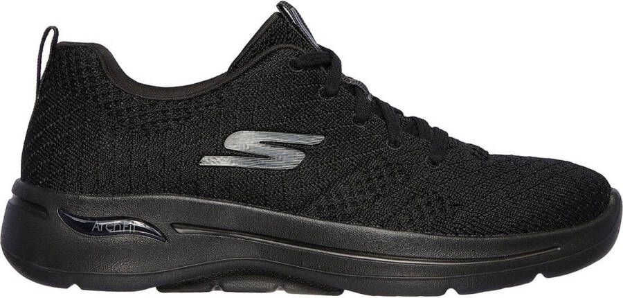 Skechers Go Walk Arch Fit Unify Dames Sneakers Zwart