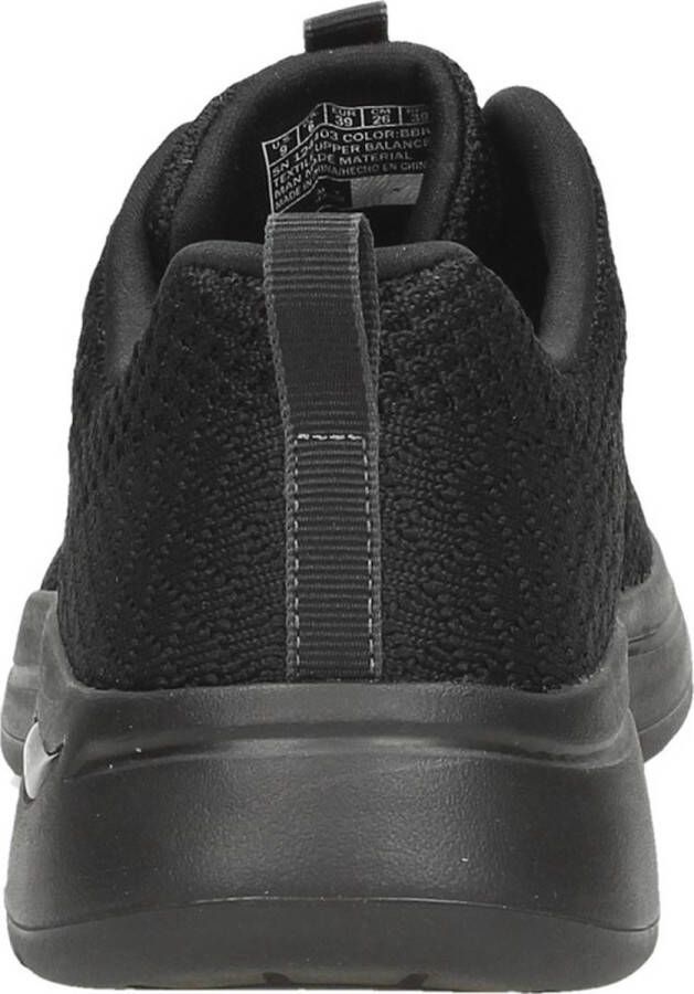 Skechers Go Walk Arch Fit Unify Sneakers Laag zwart