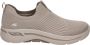 Skechers Go Walk dames sneaker Beige - Thumbnail 1