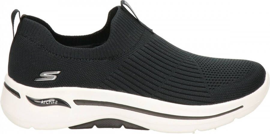 Skechers GO Walk Arch Fit Iconic Sneakers Zwart Dames