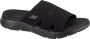 Skechers Go Walk Flex Sandal Elation Open Teen zwart - Thumbnail 1