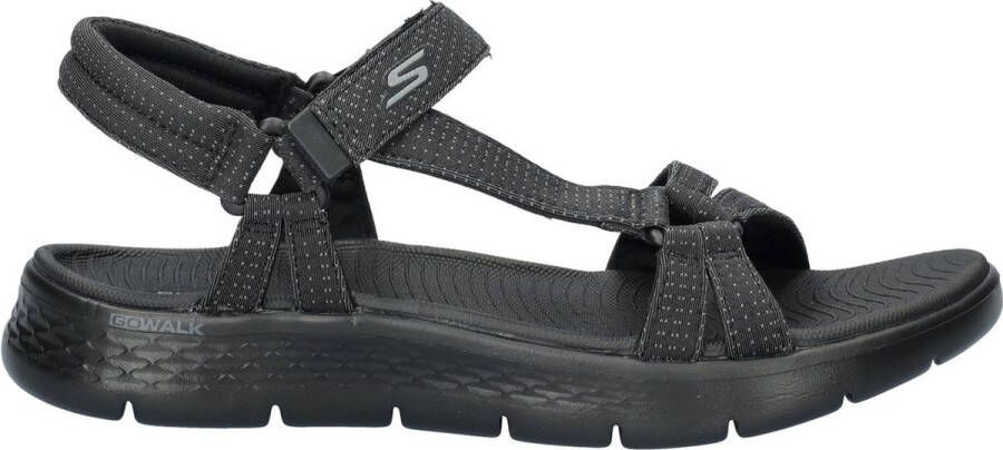 Skechers Go Walk Flex dames sandaal Zwart