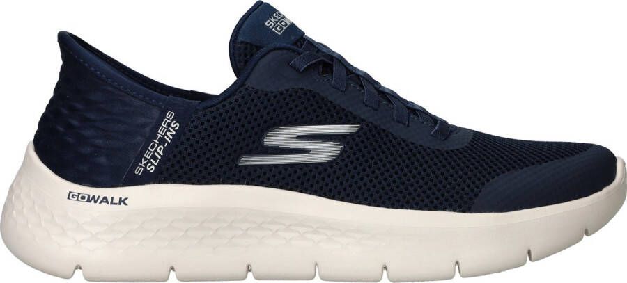 Skechers Comfortabele Slip-ons Flex Ondersteunende Sneaker Blue Dames