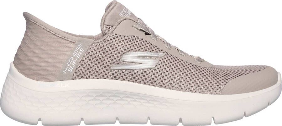 Skechers Slip-ins: GO WALK Flex Grand Entry 124836 TPE Taupe Grijs