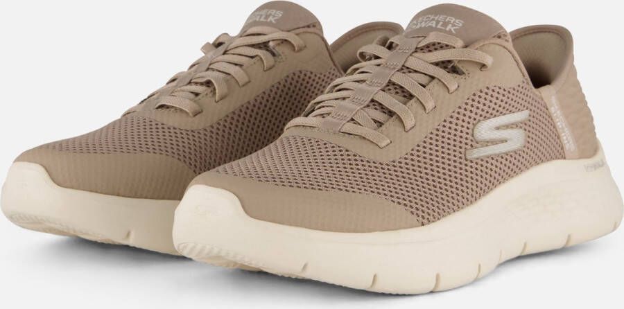 Skechers Slip-ins: GO WALK Flex Grand Entry 124836 TPE Taupe Grijs