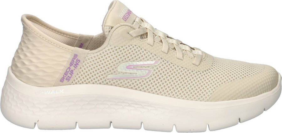 Skechers Go Walk Flex-Grand Entry Slip-Ins instapper Beige Dames