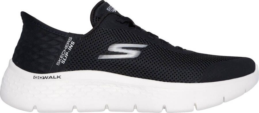 Skechers Slip-ins: GO WALK Flex Grand Entry 124836 BKW Zwart Wit