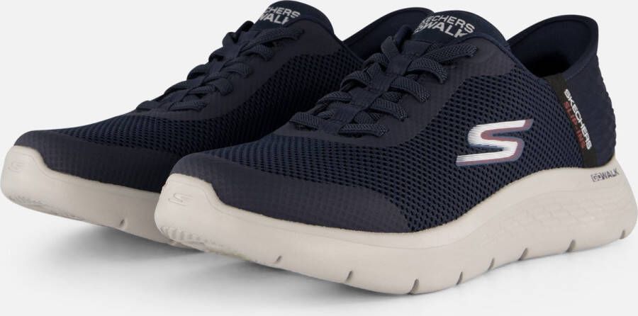 Skechers Go walk flex hands up navy Heren Kleur Blauw)