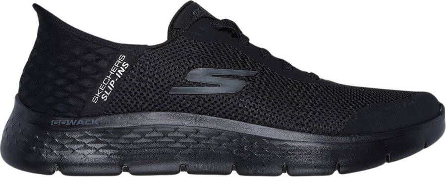 Skechers Go Walk Flex Hands Up Heren Instappers Zwart