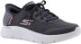 Skechers GO WALK FLEX -New World-sneakers voor heren veganistisch 216505 BKOR - Thumbnail 1