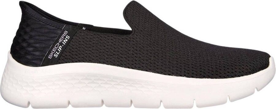 Skechers Slip-Ins: GO WALK Flex Relish 124963-BKW Vrouwen Zwart Sneakers