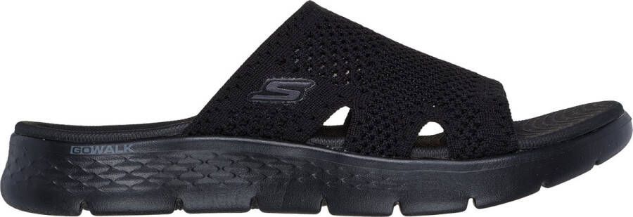 Skechers Go Walk Flex Zandal Elation Dames Sandalen Zwart