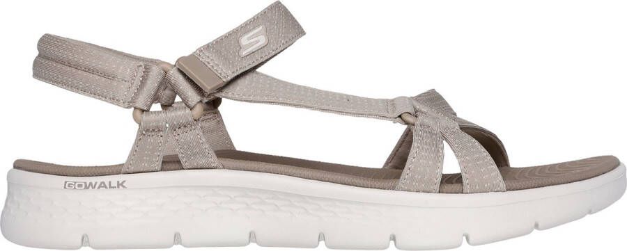 Skechers Sandalen Go Walk Flex Sandal Sublime 141451 TPE Beige - Foto 1