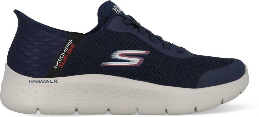 Skechers Go Walk Flex Hands Up 216324 NVY Blauw