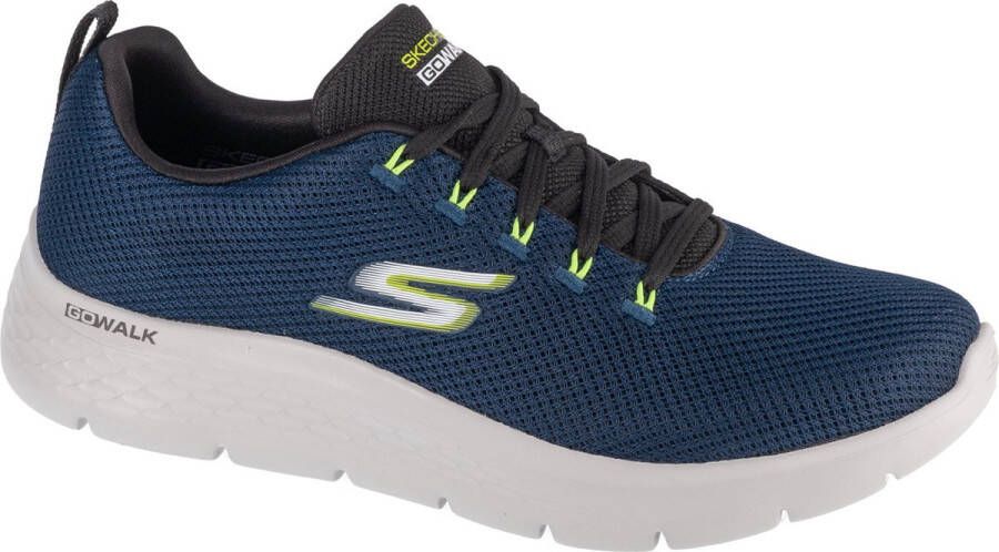 Skechers Go Walk Flex Vespid 216507-NVLM Mannen Marineblauw Sneakers