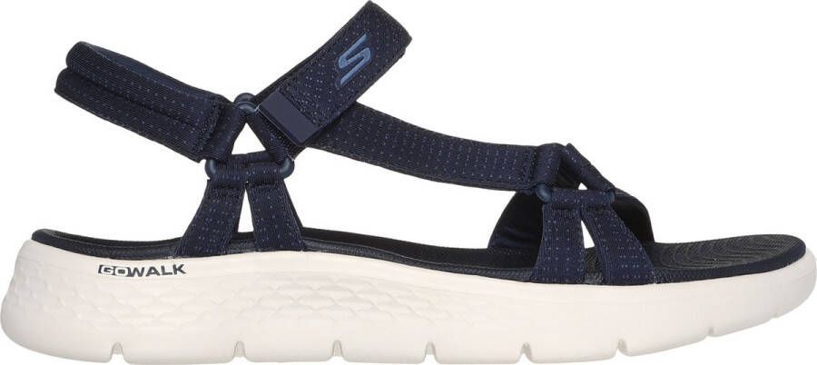 Skechers Sandalen GO WALK FLEX SANDAL-SUBLIME-X zomerschoen sandaal klittenbandschoen met goga mat voetbed