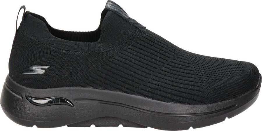 Skechers Go Walk Arch Fit 216118-BBK Mannen Zwart Sneakers