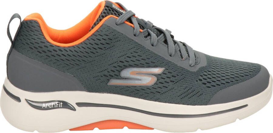 Skechers Go Walk Arch Fit 216116-CCOR Mannen Grijs Sneakers