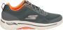 Skechers Go Walk Arch Fit 216116 CCOR Mannen Grijs Sneakers - Thumbnail 49