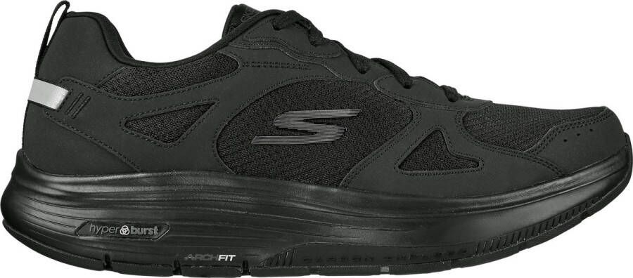 Skechers Go Walk Workout Walker 216441-BBK Mannen Zwart Sneakers Sportschoenen - Foto 1