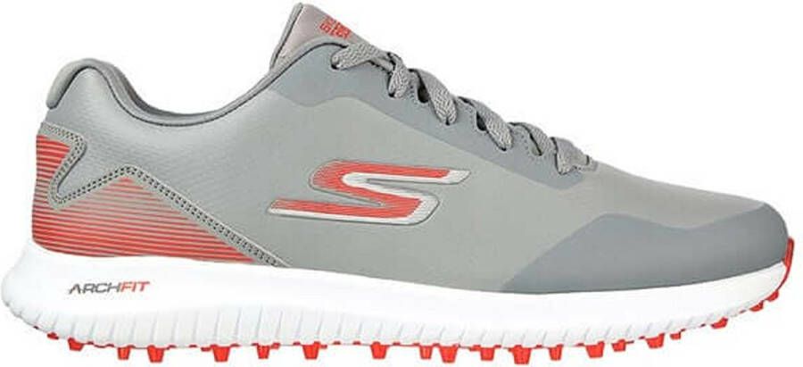 Skechers Golf Go Golf Max 2 Arch Fit golfschoenen voor heren Grijs Rood waterdicht