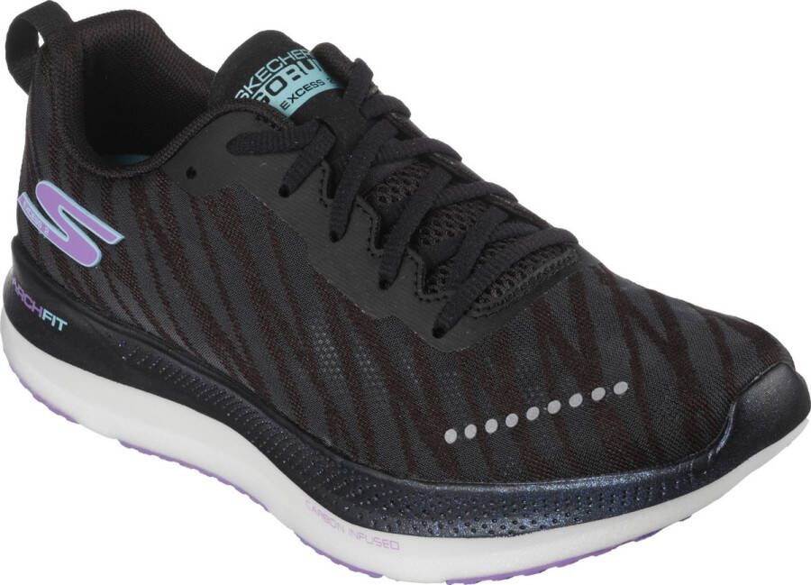 Skechers GOrun Razor Excess 2 zwart hardloopschoenen dames (172035 BKPR)