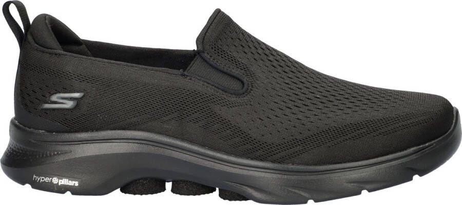 Skechers GoWalk 7 heren instapschoen Zwart