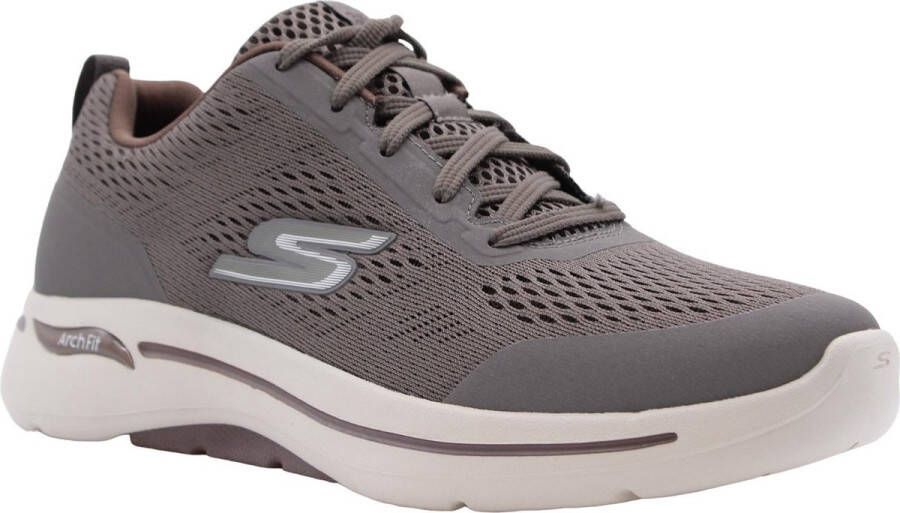 Skechers Go Walk Arch Fit-Idyllic Heren Sneakers Taupe