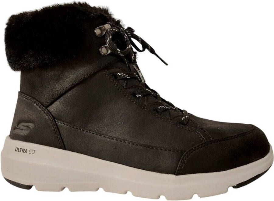 Skechers GoWalk Veterboot Glacial Ultra Cozyly 144178 BLK Zwart