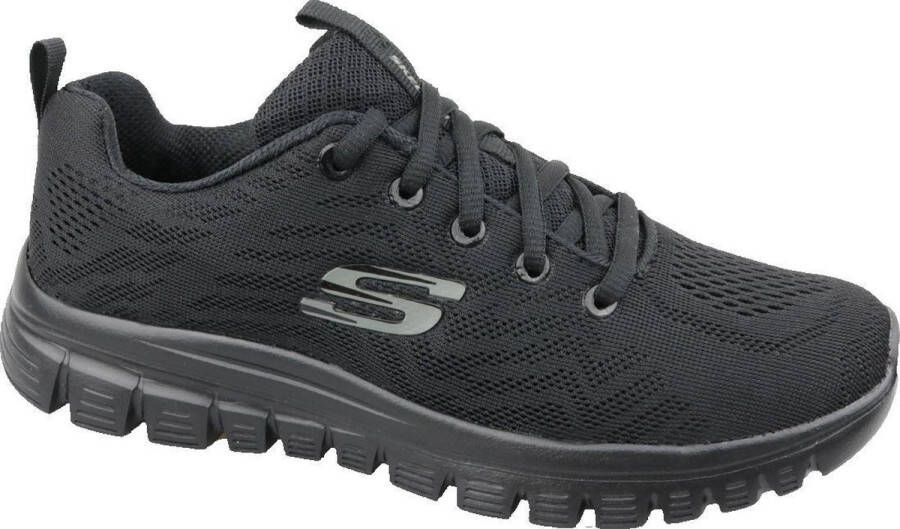 Skechers memory on sale foam zwart dames