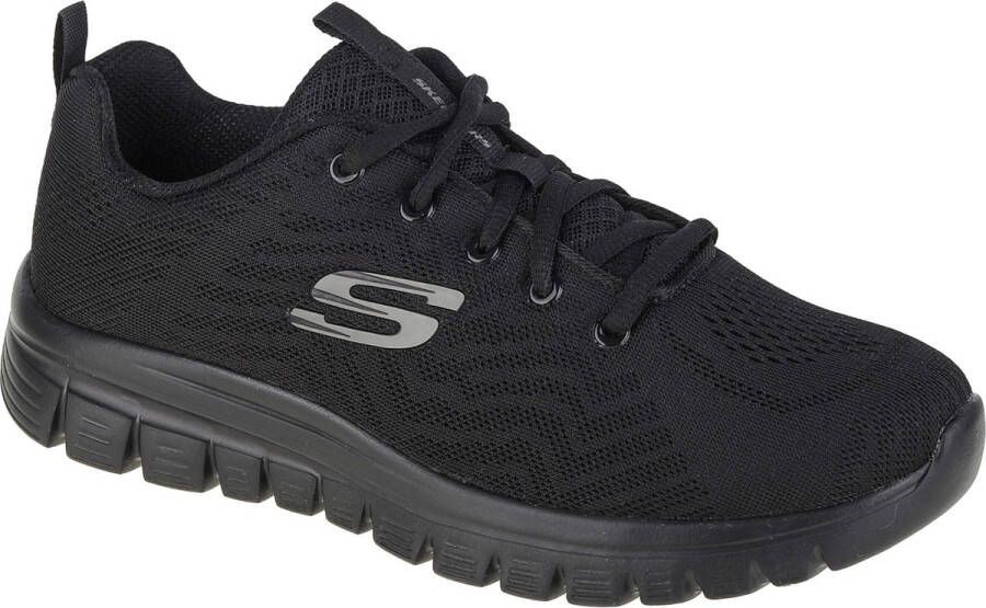 Skechers Sneakers Graceful Get Connected in schoenwijdte g (wijd) vrijetijdsschoen halfschoen veterschoen