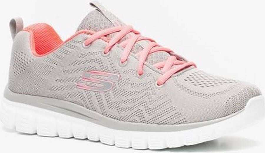 Skechers Sport GRACEFUL GET CONNECTED Sneakers Dames Grijs