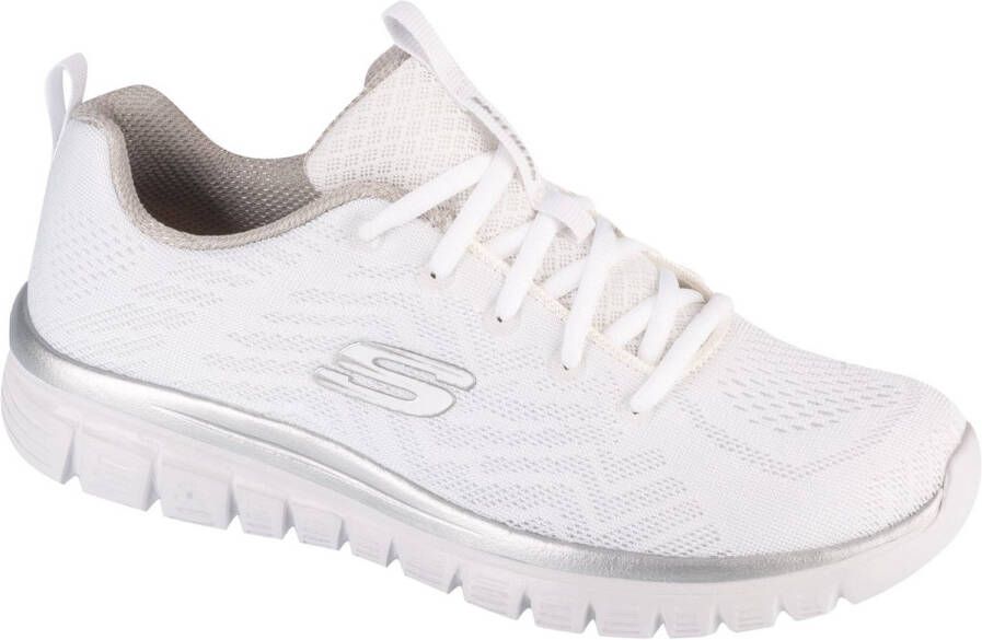 Skechers Graceful Get Connected Vrouwen Wit Sneakers