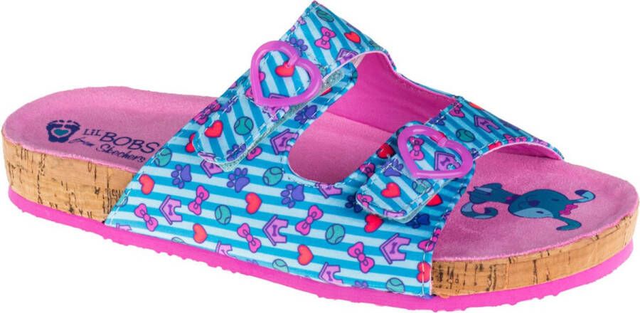 Skechers Granola 300013L-TQPK voor meisje Blauw Slippers - Foto 1