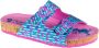 Skechers Granola 300013L-TQPK voor meisje Blauw Slippers - Thumbnail 1