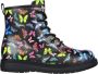 Skechers Gravlen Butterfly Squad Meisjes Laarzen Zwart Multicolour - Thumbnail 1