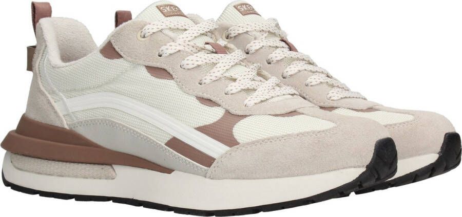 Skechers Halos Infinite Jogger Sneaker Vrouwen Bruin beige