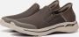 Skechers Slip-ins Go Walk Arch Fit heren instapschoen Taupe - Thumbnail 1