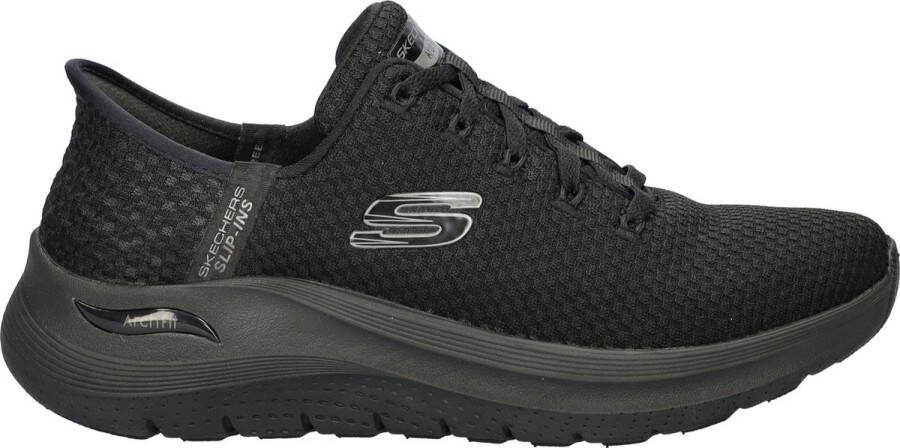 Skechers Hands Free Skip-Ins Arch Fit 2.0 dames sneaker Zwart