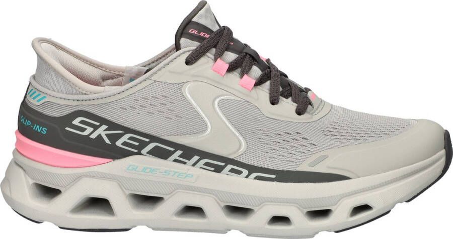 Skechers Hands Free Slip-In Glide-Step dames sneaker Wit multi