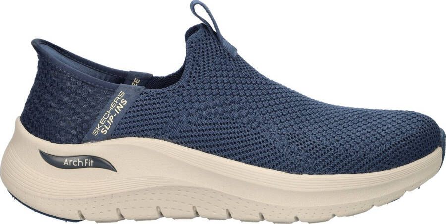 Skechers Hands Free Slip-Ins Arch FIt Crayn heren instapschoen Blauw