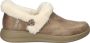 Skechers Hands Free Slip-Ins Cozy Escape dames pantoffel Taupe - Thumbnail 1