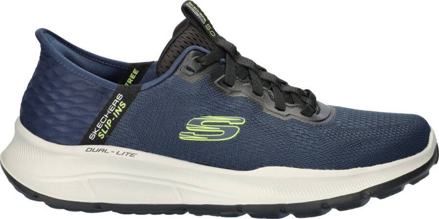 Skechers Hands Free Slip-Ins Equalizer 5.0 heren instapschoen Blauw wit