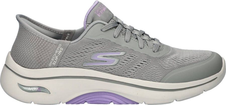 Skechers Hands Free Slip-Ins Go Walk Arch Fit 2.0 dames instapschoen Grijs