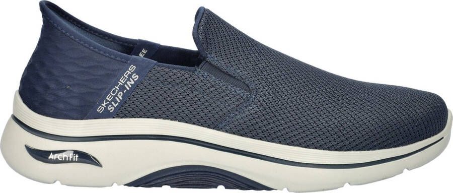 Skechers Hands Free Slip-Ins Go Walk Arch Fit 2.0 heren instapschoen Blauw