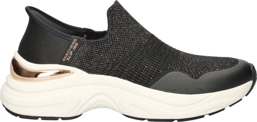 Skechers Hands Free Slip-Ins Hazel dames instapschoenen Zwart wit