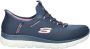 Skechers Hands Free Slip-Ins Summits dames instapschoen Blauw - Thumbnail 1