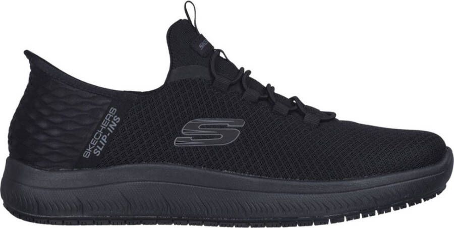 Skechers Hands Free Slip-Ins Summits SR heren instapschoen Zwart