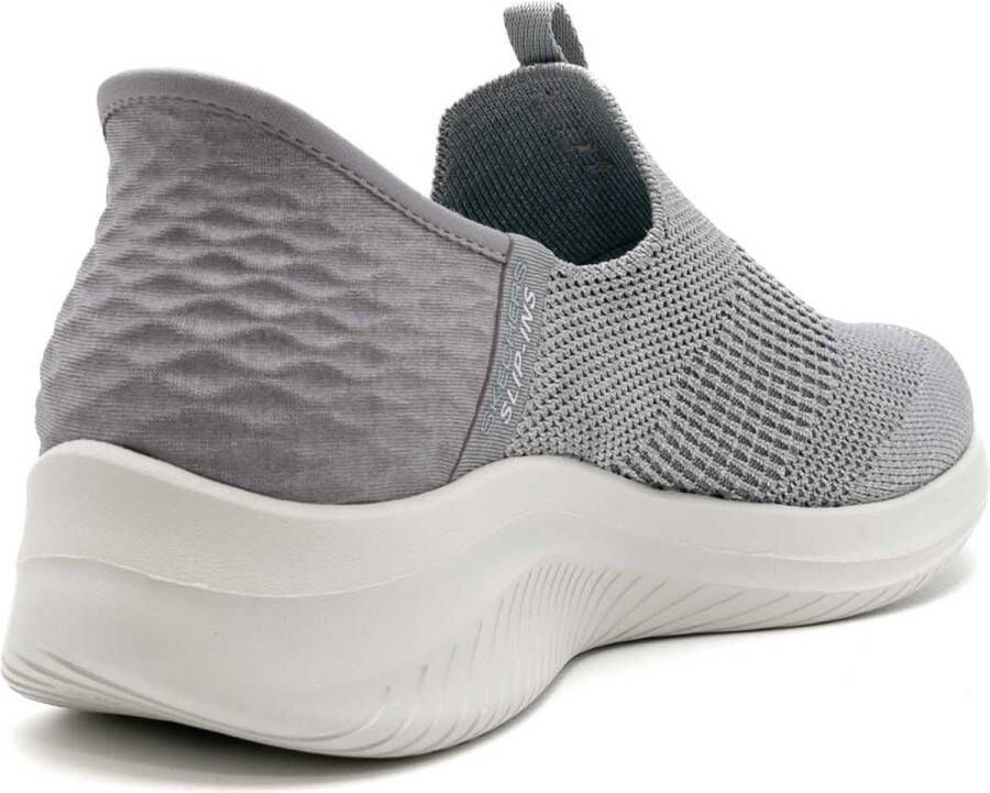 Skechers Hands Free Slip-Ins Ultra Flex 3.0 Smooth Step Dames Grijs